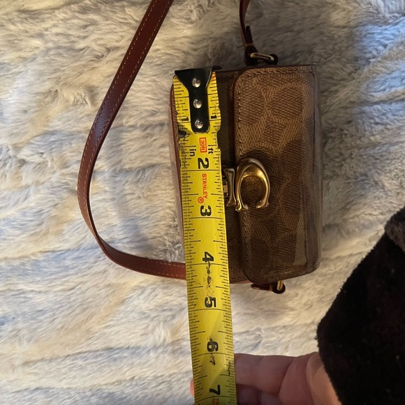 Brown Leather Crossbody Bag - Picture 7 of 8